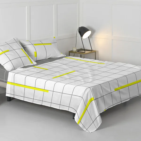 Ylälakana HappyFriday Blanc Firefly Monivärinen 240 x 270 cm (Tulikärpänen)