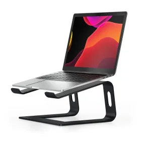 Crong AluBench – Aluminum Laptop Stand (Black)