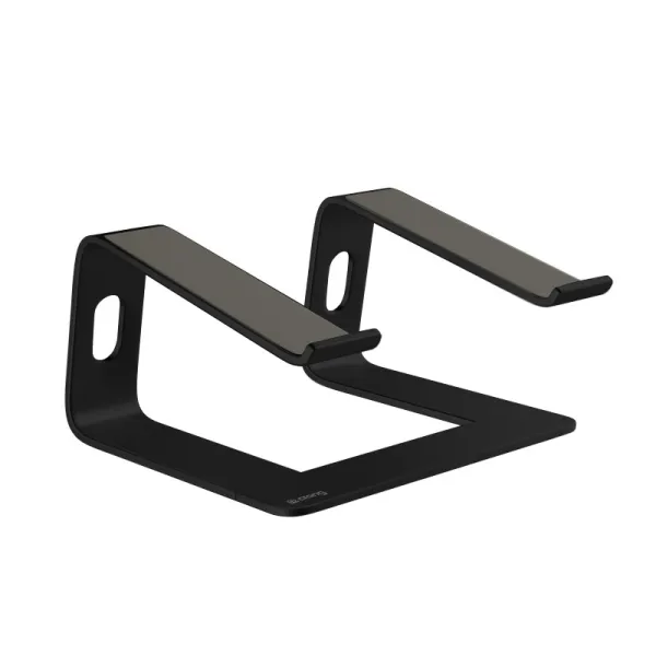 Crong AluBench – Aluminum Laptop Stand (Black)