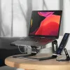 Crong AluBench – Aluminum Laptop Stand (Black)