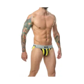 Стринги Mob Eroticwear Жёлтый Чёрный