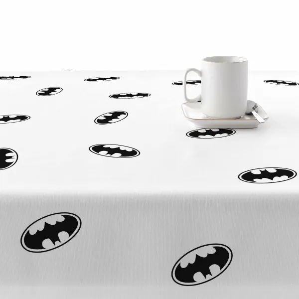 Dėmėms atspari staltiesė Belum Batman White Spalvotas 250 x 150 cm