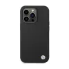 BMW Silicone Metal Logo - Case for iPhone 15 Pro Max (Black)