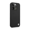 BMW Silicone Metal Logo - Case for iPhone 15 Pro Max (Black)