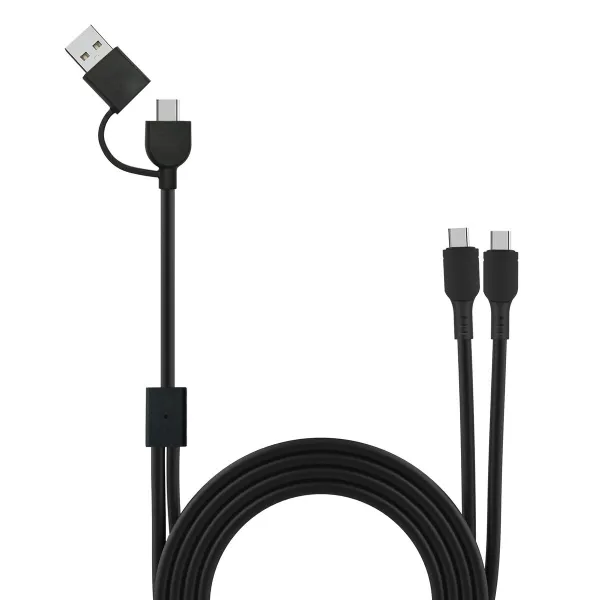 USB-C Kabelis Muvit for Change Melns