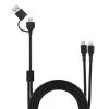 USB-C Kabelis Muvit for Change Melns