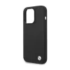 BMW Silicone Metal Logo - Case for iPhone 15 Pro Max (Black)