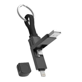 USB-kaabel Muvit MC278-A Must