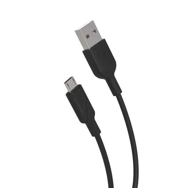 Kaabel Micro USB Muvit MCUSC0014 Must 1,2 m