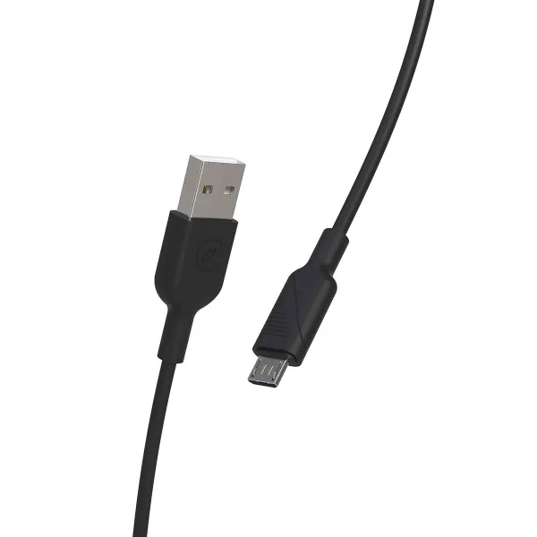Kaabel Micro USB Muvit MCUSC0014 Must 1,2 m