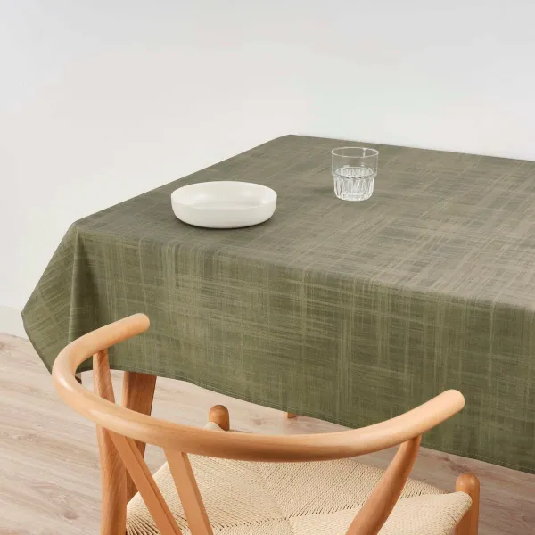 Traipiem izturīgs galdauts Belum Liso Olīvas 300 x 150 cm