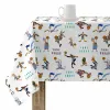Stain-proof tablecloth Belum Tune Squad 03 Multicolour 300 x 150 cm