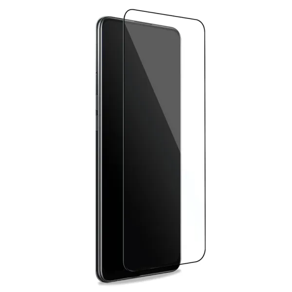 PURO Frame Tempered Glass - Oppo A94 5G Tempered Glass Protective Glass (Black Frame)