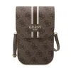 Guess 4G Stripes - Crossbody phone bag (brown)