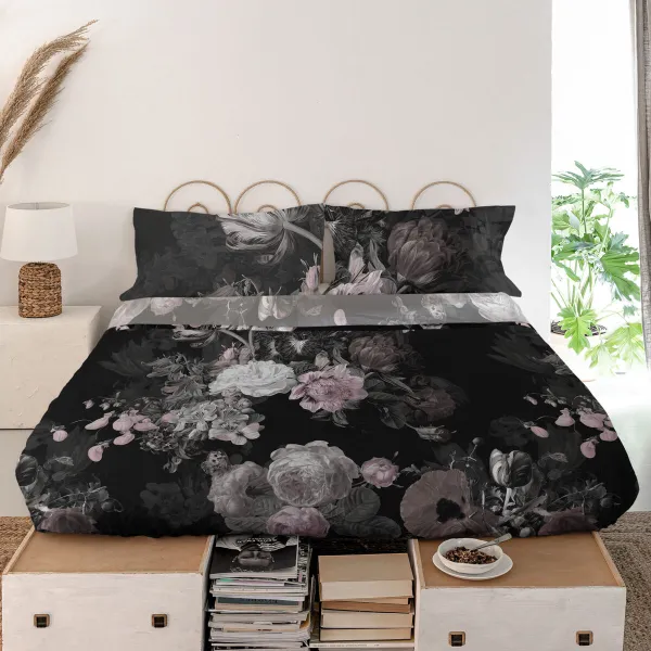Viršutinis lapas HappyFriday Onyx Spalvotas 160 x 270 cm