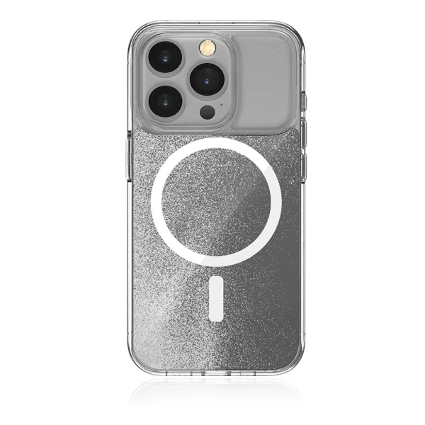 STM Relax Sand MagSafe - Case for iPhone 15 Pro (Clear / White)