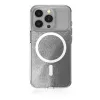 STM Relax Sand MagSafe - Case for iPhone 15 Pro (Clear / White)