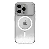 STM Relax Sand MagSafe - Case for iPhone 15 Pro (Clear / White)