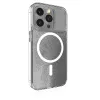 STM Relax Sand MagSafe - Case for iPhone 15 Pro (Clear / White)