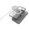 STM Relax Sand MagSafe - Case for iPhone 15 Pro (Clear / White)