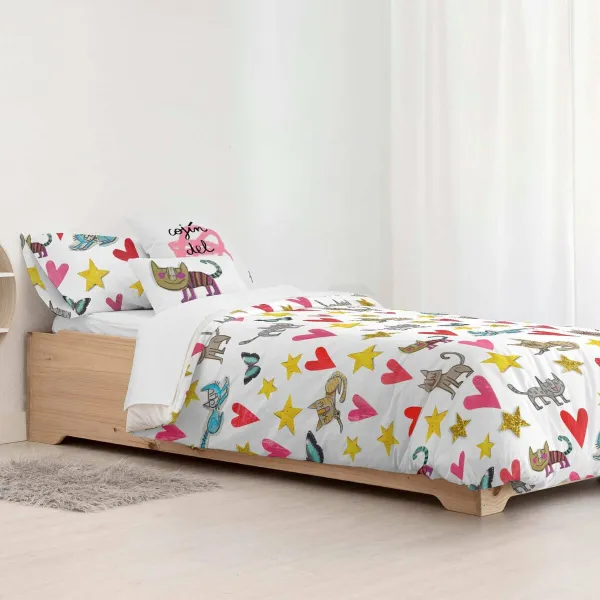 Ziemeļu pārvalks Decolores Gatets Daudzkrāsains 175 Vītnes buklets 260 x 240 cm Šaura aizdare