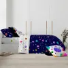 Pussilakana Decolores Cosmos Monivärinen 175 Langat 200 x 200 cm Pullonkaula