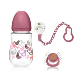 Детская бутылочка 250 ml Розовый