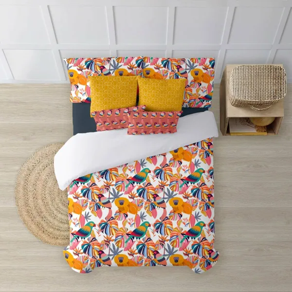 Ziemeļu pārvalks Decolores Keila Daudzkrāsains 175 Vītnes buklets 140 x 200 cm Šaura aizdare