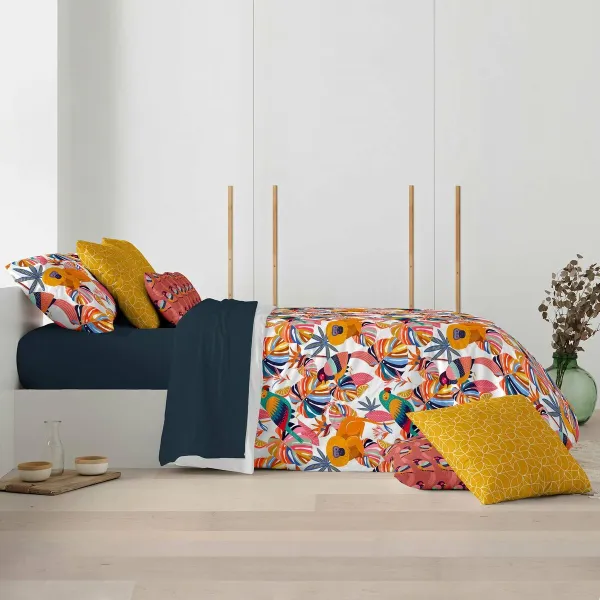 Ziemeļu pārvalks Decolores Keila Daudzkrāsains 175 Vītnes buklets 140 x 200 cm Šaura aizdare