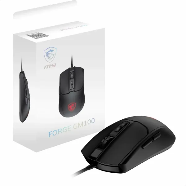Gaming Mouse MSI FORGE GM100 Black 6400 dpi
