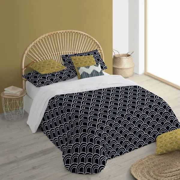 Nordic cover Decolores Toulouse Multicolour 175 Threads 200 x 200 cm Bottleneck