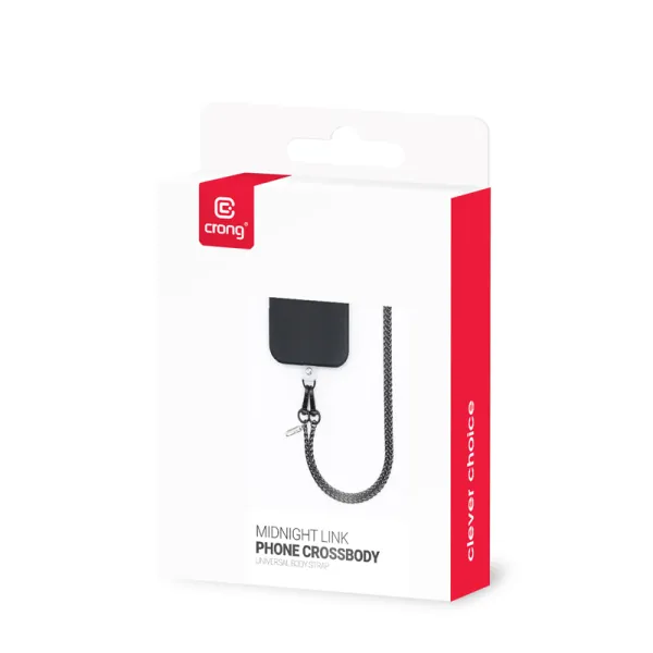 Crong Phone Crossbody - Lanyard Phone Pendant (Midnight Link)