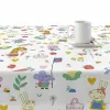Dėmėms atspari derva dengta staltiesė Belum Vegetables 02 Spalvotas 150 x 150 cm