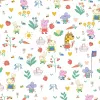 Dėmėms atspari derva dengta staltiesė Belum Vegetables 02 Spalvotas 150 x 150 cm