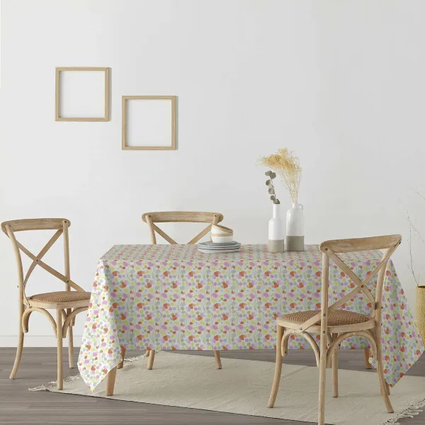 Dėmėms atspari derva dengta staltiesė Belum 0400-87 Spalvotas 150 x 150 cm