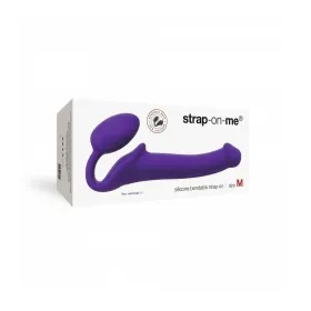 Double Penetration Smaugėjas Strap-on-me Semi-Realistic Violetinė M