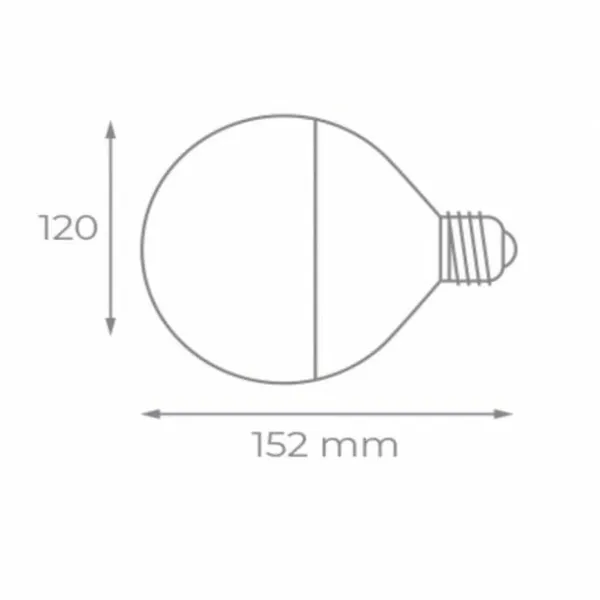 Светодиодная лампочка Iglux XG-1527-C V2 15 W E27 (3000 K)