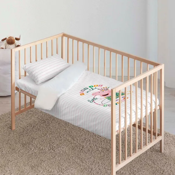 Vauvansängyn pussilakana Peppa Pig Find Joy 100 x 120 cm