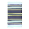 Towel set HappyFriday Lush Blue 2 Pieces