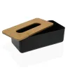 Nenäliina- tai huivilaatikko Versa Bambu polypropeeni 13,1 x 8,6 x 26,1 cm Musta