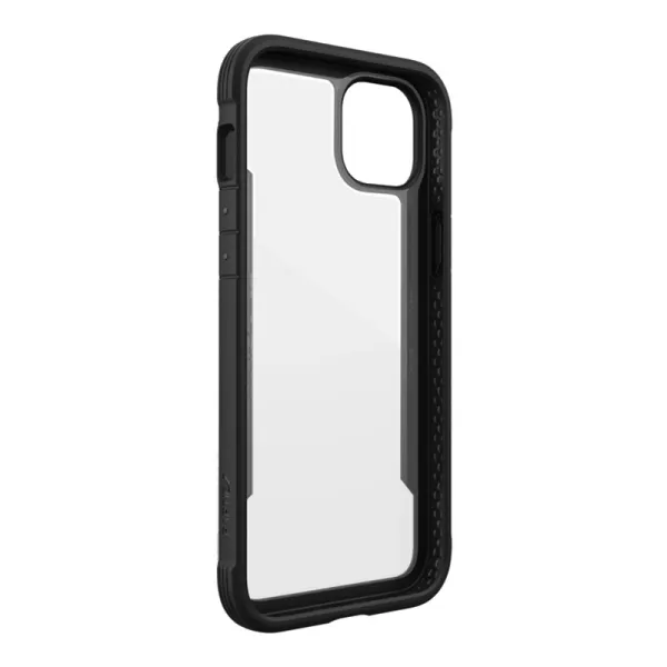 X-Doria Raptic Shield - Aluminum Case for iPhone 14 Plus (Drop-Tested 3m) (Black)