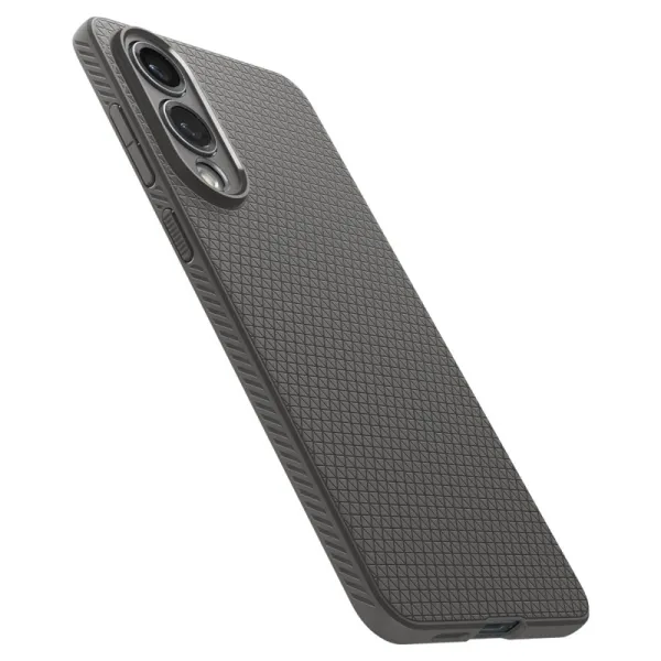 Spigen Liquid Air - Case for Samsung Galaxy S25 Edge (Marble Grey)