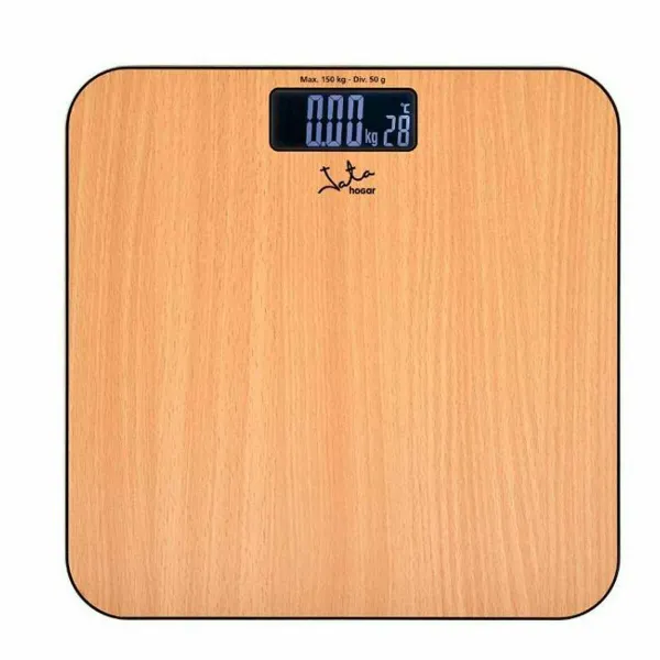 Skaitmeninės vonios kambario svarstyklės JATA 498           * Nerūdijantis plienas 150 kg
