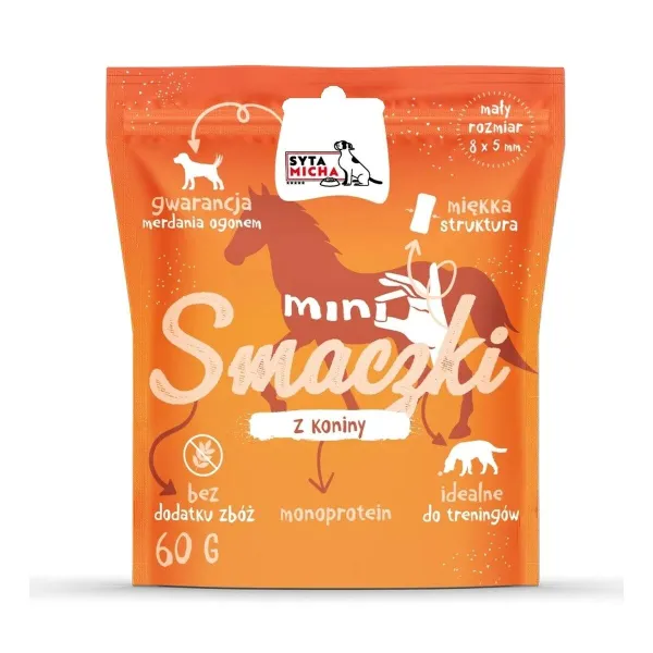 Закуска для собак SYTA MICHA                                 Лошадь 60 g