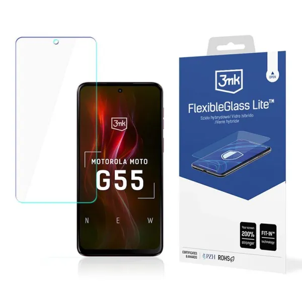 3mk FlexibleGlass Lite - Hybrid glass for Motorola Moto G55 5G
