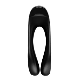 Pāru Masāžas Rīks Satisfyer Candy Cane Melns