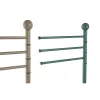 Pastatomoji rankšluosčių kabykla Home ESPRIT Rusvai gelsva Turkis Metalinis 43 x 22 x 90 cm 2 vnt.