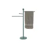 Pastatomoji rankšluosčių kabykla Home ESPRIT Rusvai gelsva Turkis Metalinis 43 x 22 x 90 cm 2 vnt.