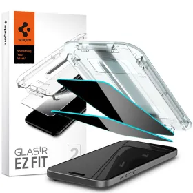 Spigen GLAS.TR EZ FIT Privacy 2-Pack - Tempered glass with privacy filter for iPhone 15 / 16 2pcs