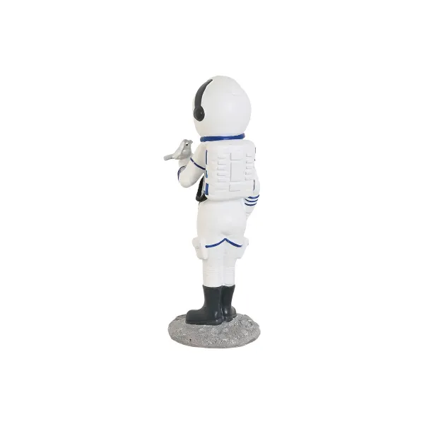 Dekoratīvās figūriņas Home ESPRIT Zils Balts Sarkans Sudrabains Dāma Astronauts 10 x 11 x 29 cm (2 gb.)